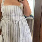 Reformation Tagliatelle Stripe Linen Dress Photo 2