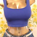 Free People Movement Happiness Runs Square Neck Crop Top Size XS/S Photo 1