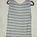 Michael Lauren  Striped High Low Tank Top Photo 3
