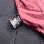 Members Only Women's Tweed Varsity Burgundy Hooded Jacket Photo 9