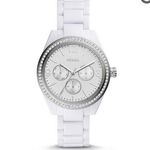 Fossil  CALEIGH MULTIFUNCTION WHITE ACETATE WATCH Photo 0