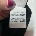 Diane Von Furstenberg  DVF Pencil Skirt Kimmie Sz 6 Black Stretch Side Zip Career Photo 6