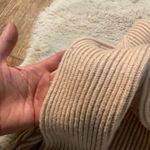 Forever 21 Crop Long Sleeve Tan Sweater Size Small Photo 3