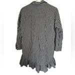 ZARA  Gingham Shirt Dress Small Photo 1
