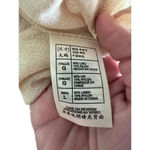 Max Studio  Special Edition Women's Cream Long Sleeve Cropped Blazer Size L Photo 3