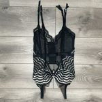 Victoria's Secret Victoria’s Secret Black Push Up Garter Corset Slip Size 34B Photo 4