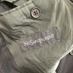 YSL Yves Saint Laurent  Vintage Women's Black Worsted Wool Blazer Photo 4