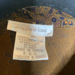 Jones New York  Brown Paisley Blouse Equestrian Sz Medium Photo 7