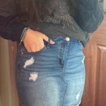 Celebrity Pink denim skirt Photo 1