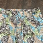 Peter Millar  Golf Womens Skirt Skort Size 4‎ Blue yellow spotted Pockets zip Photo 1
