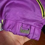 Women's Purple and Cream Ski Jacket Size M Photo 2