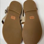 Frye  Ally 2 band hammered disk sling sandals gray size 7 Photo 7