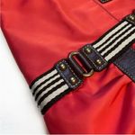 Burberry EUC- Red tote bag blue label Photo 3