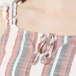 Wrangler Women's 100% Cotton Retro Punchy Peplum Tank Top Size M - Stripes - NWT Photo 3