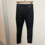 Boyish - The Zachary High Rise Skinny Touch of Evil Black Distressed Jeans Denim Photo 4