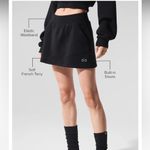 Alo Yoga Alo black accolade mini skirt skort Xs Photo 1