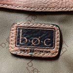 BOC Born Concepts Pinkish Orangish Faux Leather Crossbody Purse Orange Photo 9