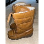 Blondo Vintage Orvis Canada Brown Winter Boots‎ Womens Size 9 Lace Up Lined Crepe Sole Photo 2