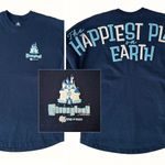 Disneyland 65th Anniversary Happiest Place On Earth Adult Spirit Jersey Shirt S Photo 9