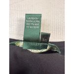 Ralph Lauren Lauren Black Textured Midi Skirt XL Silk Blend Photo 2