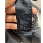 Sandro Paris Embellished Ribbed Wool & Cashmere Long Sleeve Gray Mini Dress US 2 Photo 9