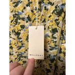 MELLODAY NWT  Short Sleeve Tiered Maxi Dress Puff Sleeve Floral Size Large Photo 2