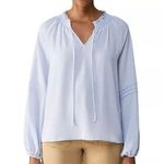 Sanctuary Social Standard by  Tallie Long Sleeve Breathable Peasant flowyTop XL Photo 0