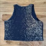 Zyia Active Women's Grey/Purple Speckled Crop Tank Top XL Photo 1
