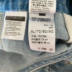 Levi's Levi’s Apron Women's Light Blue Denim Drawstring Overalls size Xl Photo 12