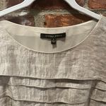 Cynthia Steffe Beige shimmery tiered dress Photo 5