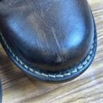 Taos Factor Quilted Leather Combat Boots Chocolate Brown Photo 13