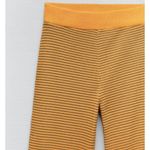 ZARA  Women's Orange Striped Crotchet Knit Pants Flare Size Medium D31 Photo 2