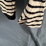 Kate Spade : Black & White Striped Boatneck Nautical Sweater- Silver Tone- S Photo 10