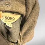 Ci Sono Ci‎ Sono Destroyed Cropped Denim Jacket with attached Hoody Photo 5