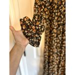 Gigio Black Floral Dress, size Small Photo 3