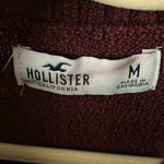 Hollister : Burgandy & Pink Argyle Knit Sweater- M Photo 1
