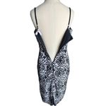 Forever 21 Contemporary Vine Print Mid Length Size Small Soft Cocktail Dress Photo 8