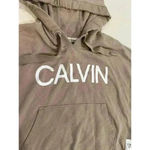 Calvin Klein Logo Cropped Performance Short Sleeve Hoodie Women’s Size Small Photo 1