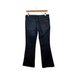 7 For All Mankind Women’s “A” Pocket Flare Dark Wash Jeans Size 30 Photo 8