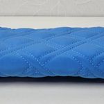 Vera Bradley Glenna Womens Wristlet Clutch Purse Wallet Sky Blue Turnlock Photo 2