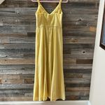 Hutch  Mikayla Yellow Sequin Midi Dress Size 4 NWT Photo 6