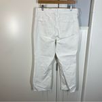 J.Crew NWT Flare Crop White Jean in Signature Stretch Size 32 preppy coastal Photo 3