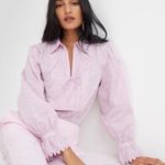 J.Crew  Scalloped Liberty popover blouse Photo 0