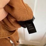 Free People Nightfall Vegan Suede Pant in Camel size 10 Photo 8