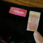 Vintage PAPPAGALLO CHRISTMAS SWEATER Embroidered Ornaments Bright Size Small Black Photo 7