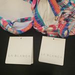 La Blanca 💕💕 Global Jive Printed Halter Bikini Top & Tie Bottoms ~ 8 NWT Photo 11