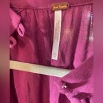 Free People Magenta Lace Blouse Photo 3