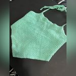 Rue 21  Bandana Style Crochet Backless Halter Crop Top Women’s Sz S/M NWT Photo 1