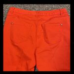 Cato capris orange pants. Size medium Photo 3
