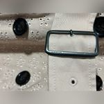 Coach (M) Eyelet Cotton Trench Coat Blush Pink Y2K Photo 9